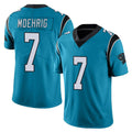 My Store C.Panthers #7 Tre'von Moehrig Player Blue Vapor Untouchable Limited Game Stitched Jerseys