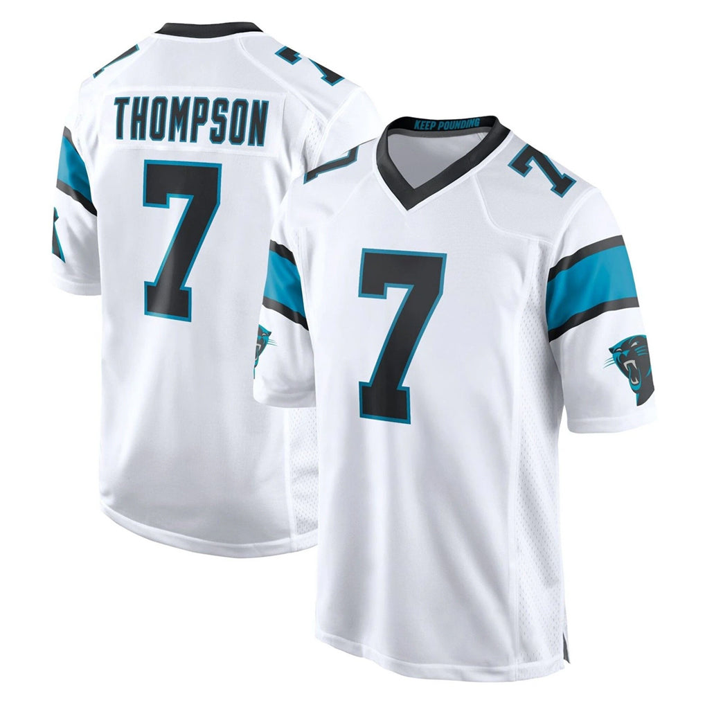 My Store C.Panthers #7 Tre'von Moehrig Player White Game Stitched Jerseys