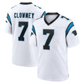 My Store C.Panthers #7 Tre'von Moehrig Player White Home Game Stitched Jerseys