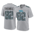 My Store C.Panthers #82 Tommy Tremble Player Gray Atmosphere Fashion Game Stitched Jerseys