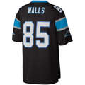 My Store C.Panthers #85 Wesley Walls Mitchell & Ness Black Legacy Replica Jersey