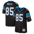 My Store C.Panthers #85 Wesley Walls Player Black Mitchell & Ness Legacy Replica Stitched Jerseys