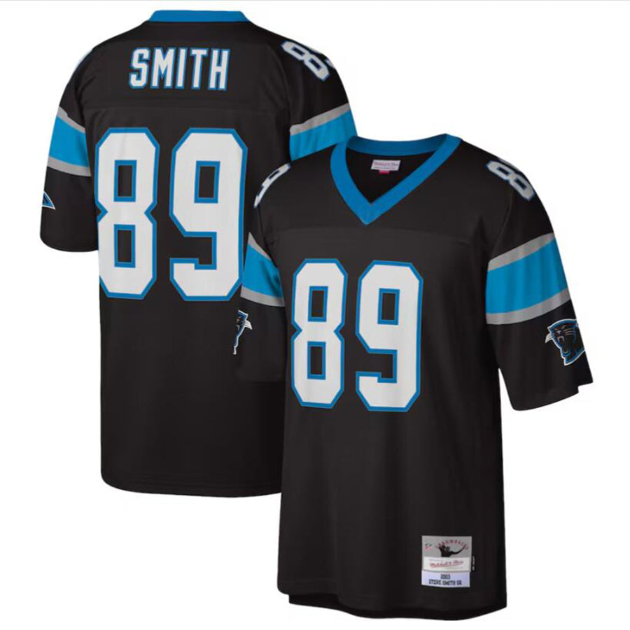My Store C.Panthers #89 Steve Smith Black Legacy Replica Jersey American Stitched Jerseys