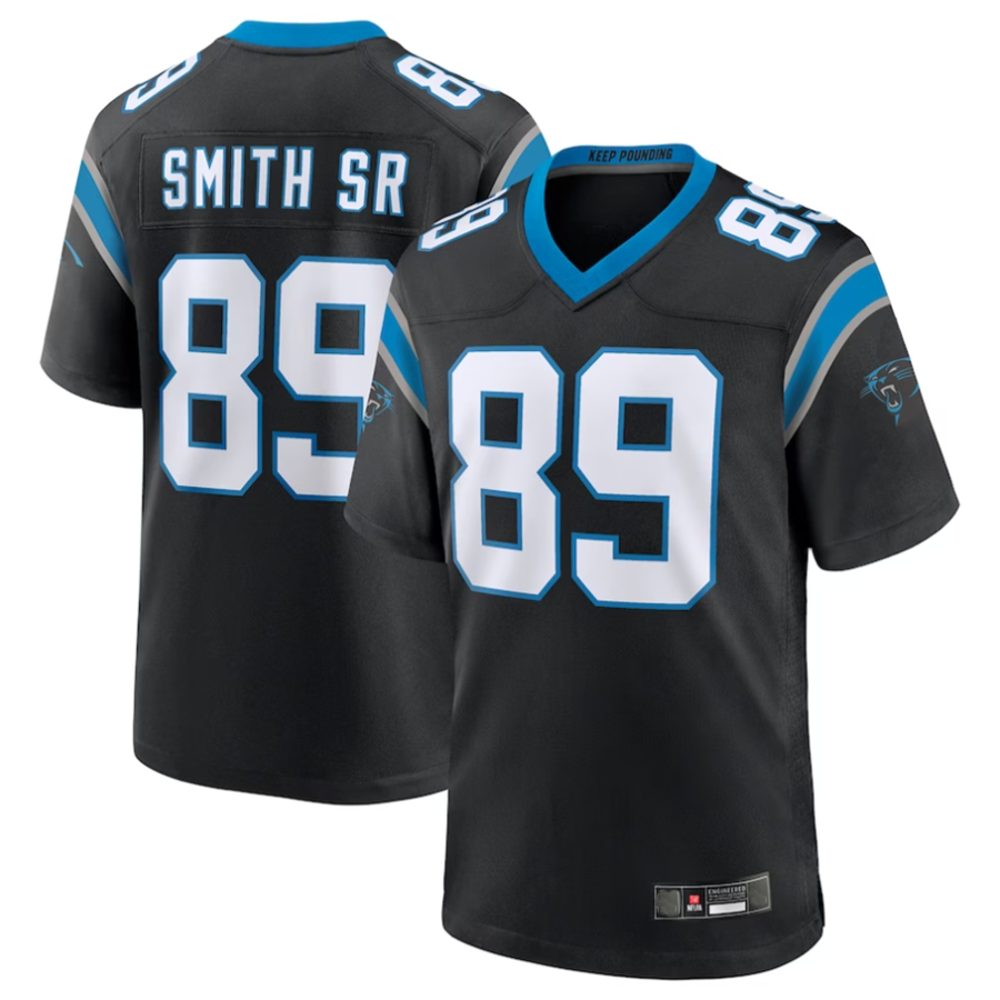 My Store C.Panthers #89 Steve Smith Sr. Black Retired Player Game Stitched Jerseys