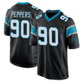 My Store C.Panthers #90 Julius Peppers Player Black Game Stitched Jerseys