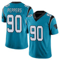 My Store C.Panthers #90 Julius Peppers Player Blue Vapor Untouchable Limited Game Stitched Jerseys