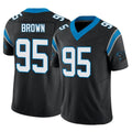 My Store C.Panthers #95 Derrick Brown Player Black Vapor F.U.S.E. Limited Home Game Stitched Jerseys
