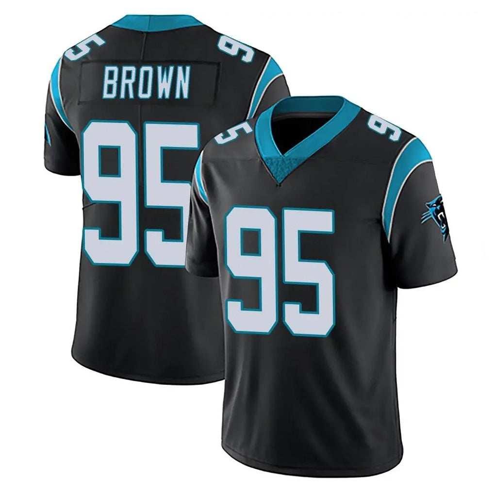 My Store C.Panthers #95 Derrick Brown Player Black Vapor Untouchable Limited Game Stitched Jerseys
