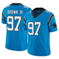 My Store C.Panthers #97 Bobby Brown III Player Blue Vapor F.U.S.E. Limited Home Game Stitched Jerseys