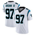 My Store C.Panthers #97 Bobby Brown III Player White Vapor Untouchable Limited Game Stitched Jerseys
