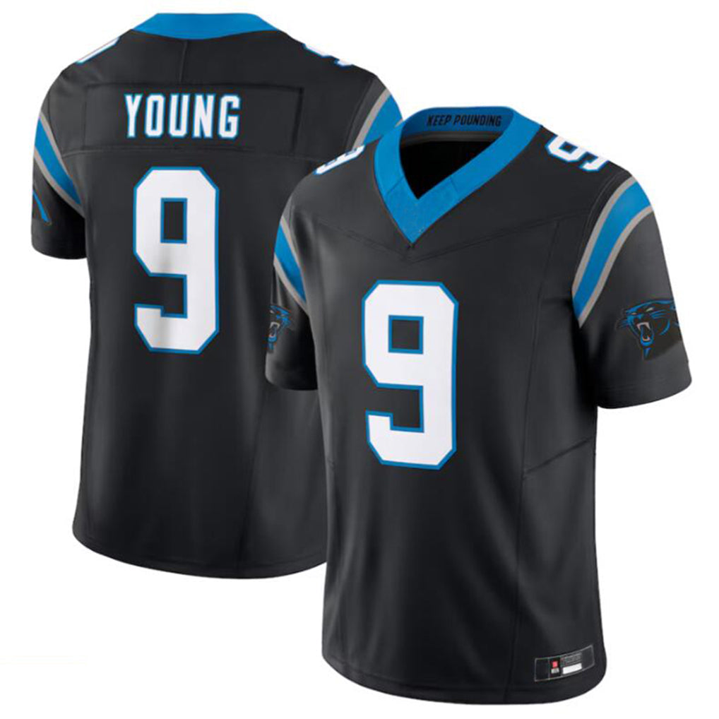 My Store C.Panthers #9 Bryce Young Black Vapor F.U.S.E. Limited Home Game Stitched Jerseys
