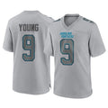 My Store C.Panthers #9 Bryce Young Player Gray Atmosphere Fashion Game Stitched Jerseys