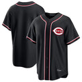 My Store C.Reds Black Fashion Out Home Game Blank Player Stitched Jerseys