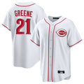 My Store C.Reds #21 Hunter Greene Player White Game Home Stitched Jerseys