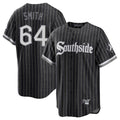 My Store C.White Sox #64 Shane Smith Player Black City Connect Home Game Stitched Jerseys