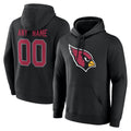 My Store Custom A.Cardinals Black Salute to Service Pullover Hoodies Any Name & Numbers Stitched Jerseys