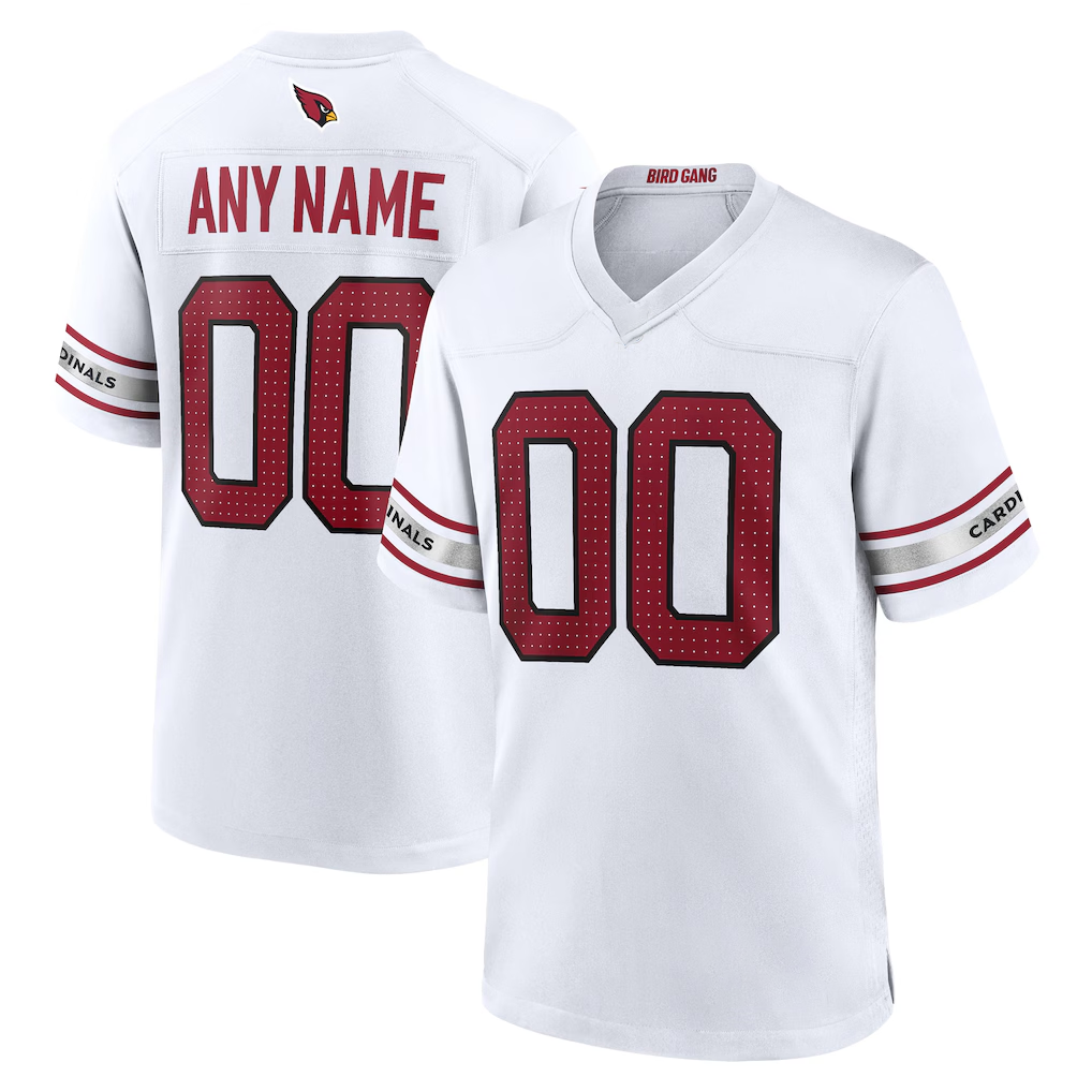 My Store Custom A.Cardinals White Game Stitched Jerseys