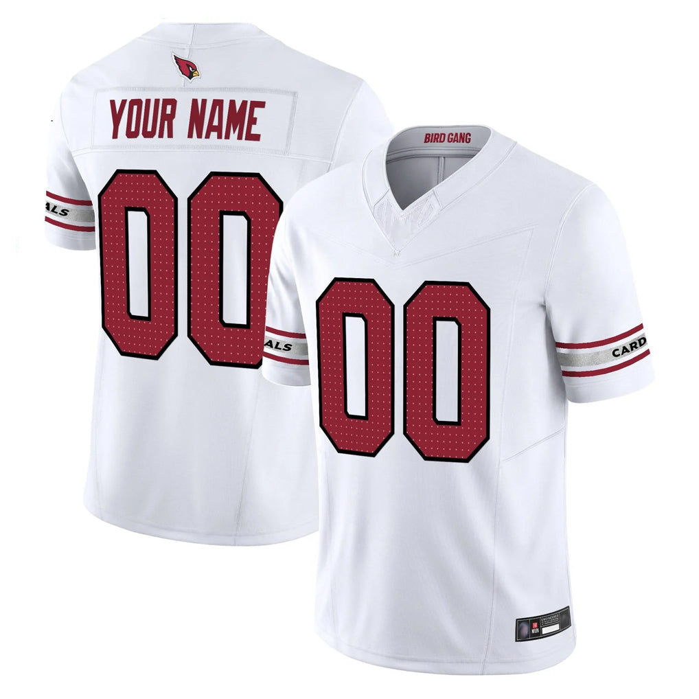 My Store Custom A.Cardinals White Vapor F.U.S.E. Limited Home Game Stitched Jerseys
