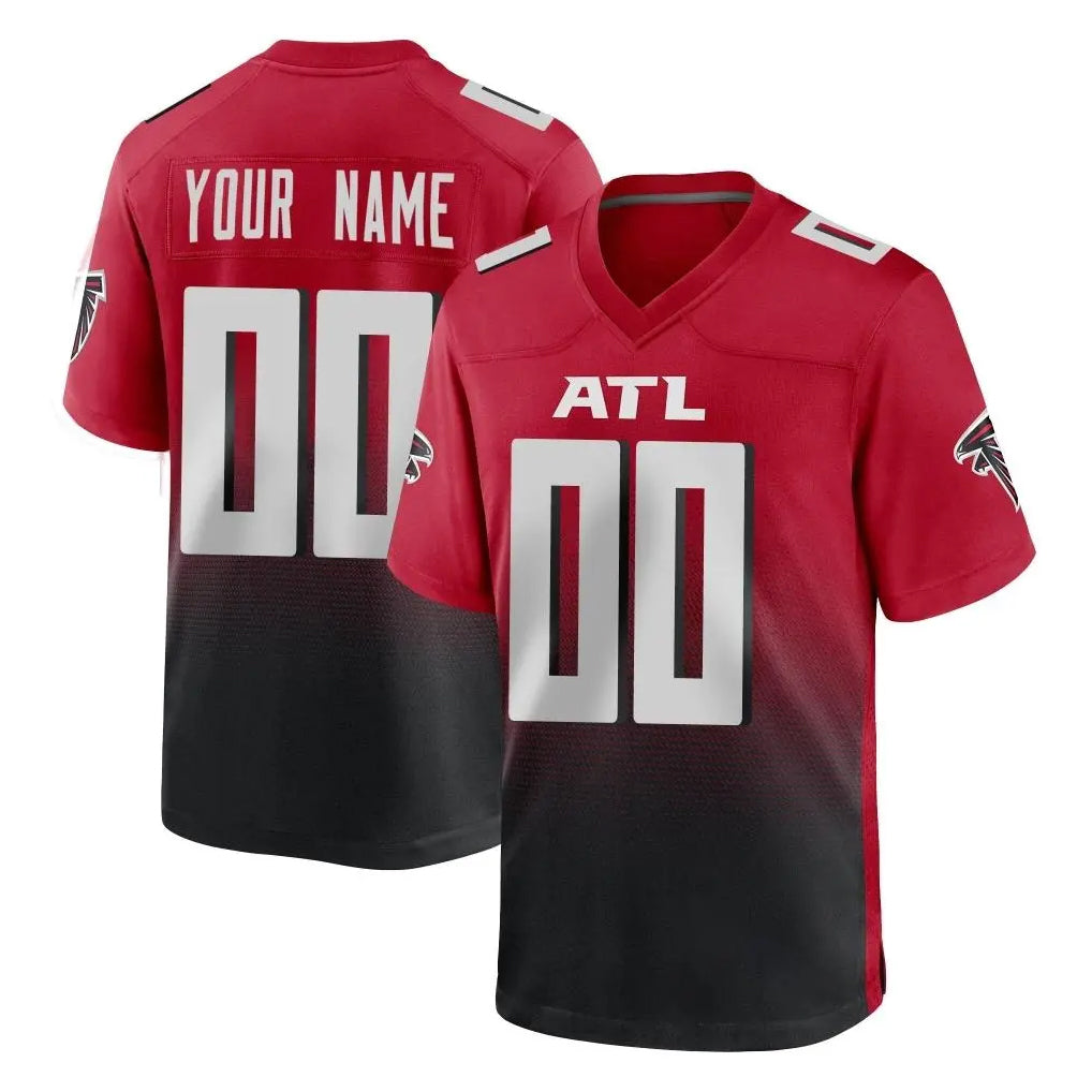 My Store Custom A.Falcons Red Limited Home Game Any Name & Numbers Stitched Jerseys