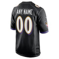 My Store Custom B.Ravens Black Alternate Home Game Any Name & Numbers Stitched Jerseys