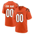 My Store Custom C.Bengals Orange Home Game Any Name & Numbers Stitched Jerseys