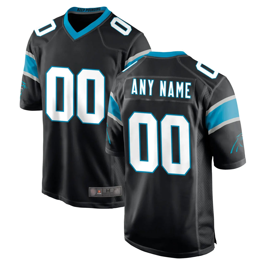 My Store Custom C.Panthers Black Game Any Name & Numbers Stitched Jerseys