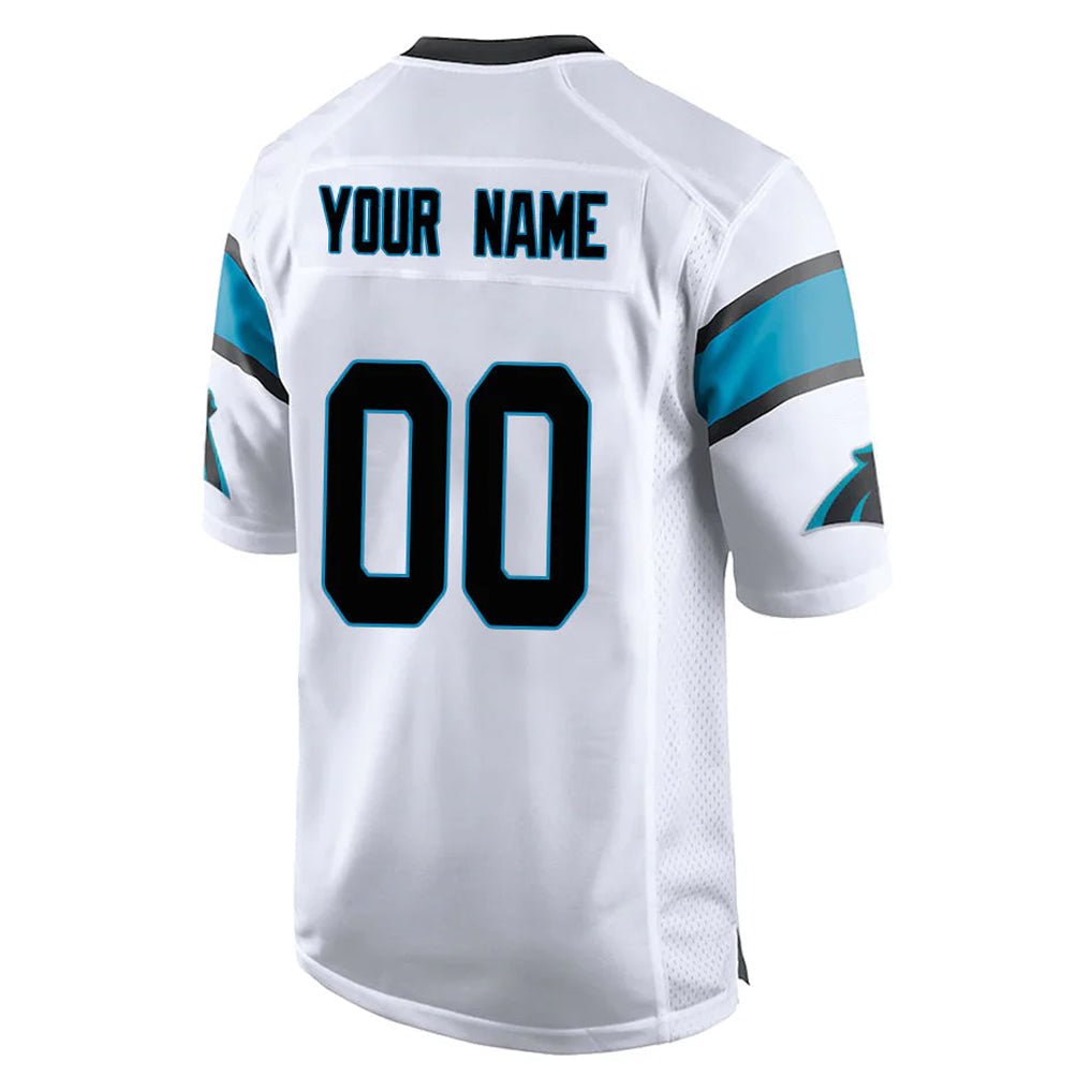 My Store Custom C.Panthers White Game Any Name & Numbers Stitched Jerseys