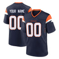 My Store Custom D.Broncos Navy Home Game Any Name & Numbers Stitched Jerseys