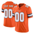 My Store Custom D.Broncos Orange Vapor Untouchable Limited Home Game Any Name & Numbers Stitched Jerseys
