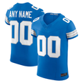 My Store Custom D.Lions Blue Team Vapor F.U.S.E. Elite Stitched Jerseys