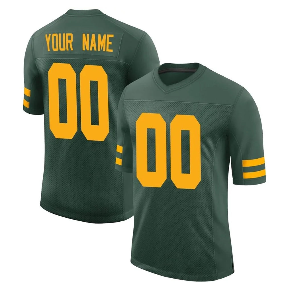 My Store Custom GB.Packers Green Alternate Vapor Home Game Any Name & Numbers Stitched Jerseys