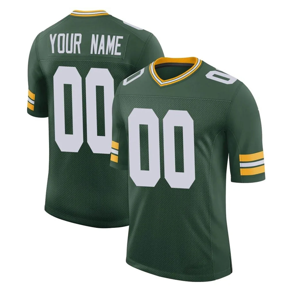 My Store Custom GB.Packers Green Limited Classic Home Game Any Name & Numbers Stitched Jerseys