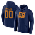 My Store Custom GB.Packers Navy The 1923 Classic Pullover Hoodies Limited Game Any Name & Numbers Stitched Jerseys