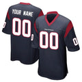 My Store Custom H.Texans Navy Home Game Any Name & Numbers Stitched Jerseys