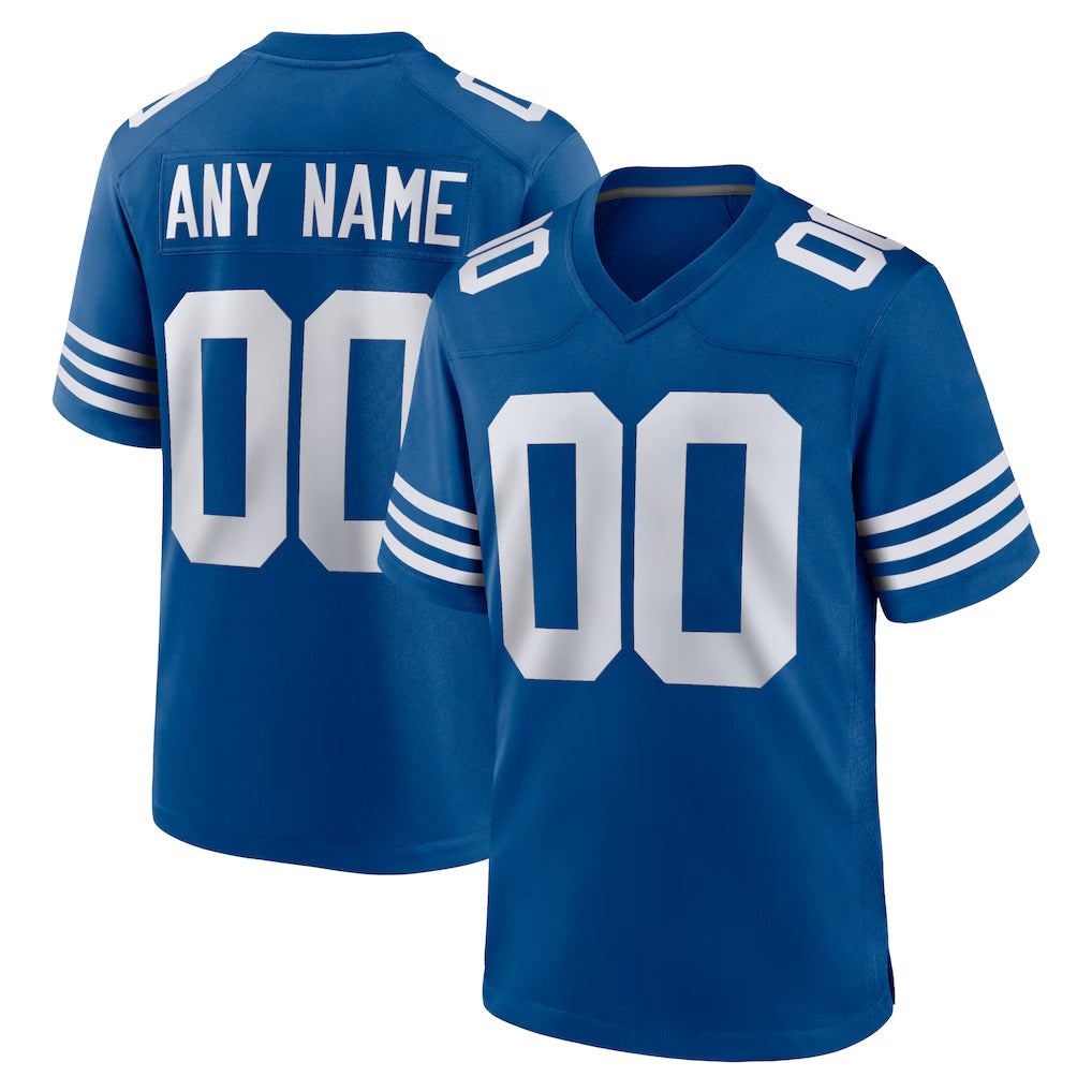 My Store Custom IN.Colts Royal Limited Home Game Any Name & Numbers Stitched Jerseys
