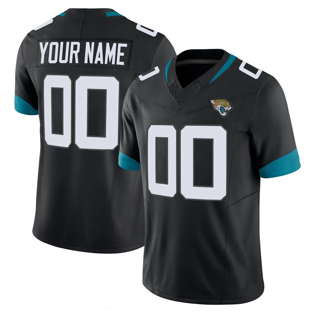 My Store Custom J.Jaguars Black Vapor F.U.S.E. Limited Home Game Any Name & Numbers Stitched Jerseys