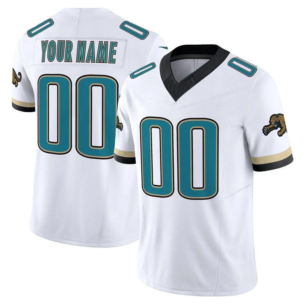 My Store Custom J.Jaguars White Prowler Throwback Vapor F.U.S.E. Limited Home Game Any Name & Numbers Stitched Jerseys