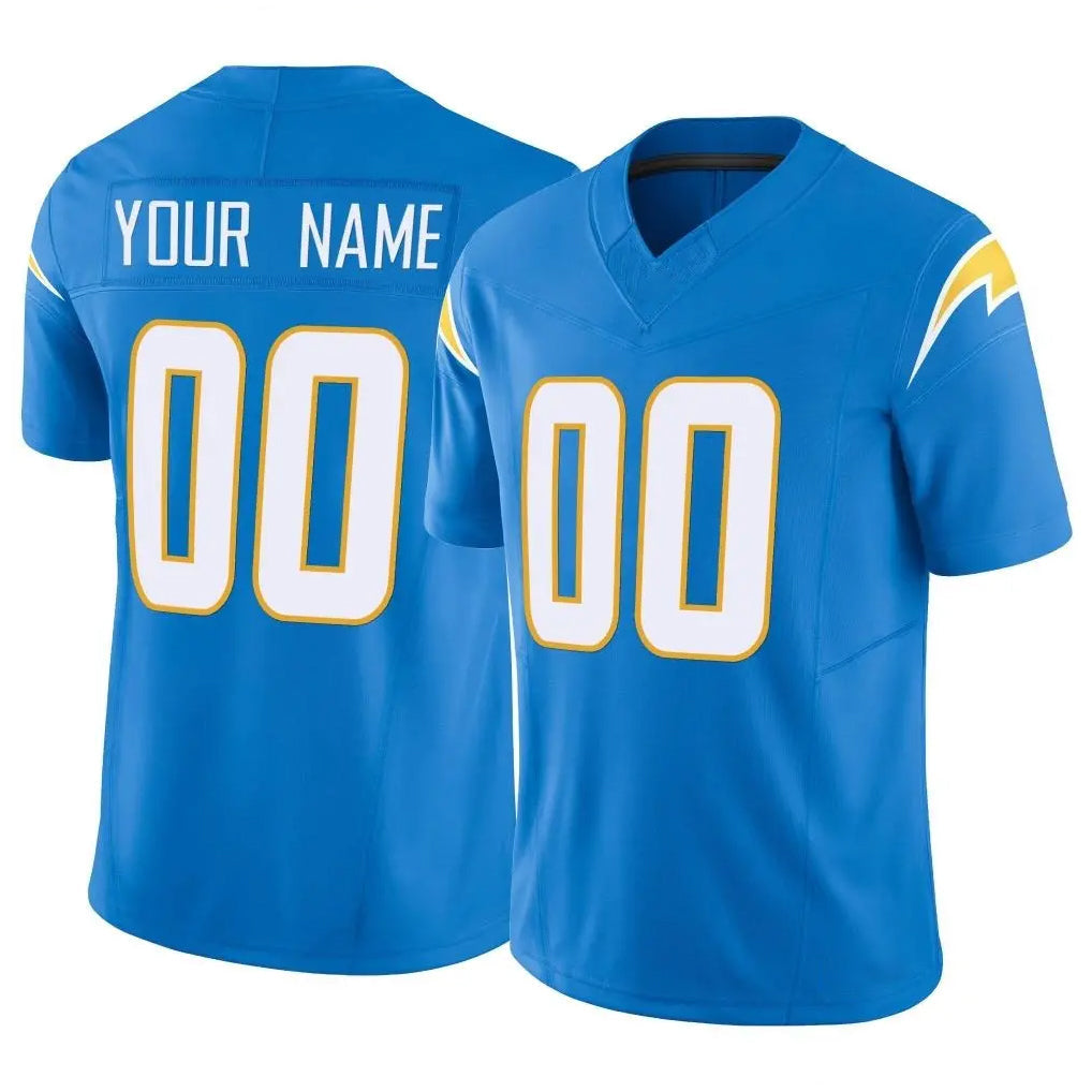 My Store Custom LA.Chargers Blue Limited Vapor F.U.S.E. Home Game Any Name & Numbers Stitched Jerseys
