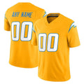 My Store Custom LA.Chargers Gold Limited Vapor F.U.S.E. Home Game Any Name & Numbers Stitched Jerseys