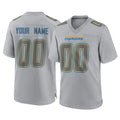 My Store Custom LA.Chargers Gray Atmosphere Fashion Limited Game Any Name & Numbers Stitched Jerseys