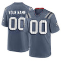 My Store Custom NE.Patriots Blue Rivalries Collection Home Game Any Name & Numbers Stitched Jerseys