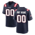 My Store Custom NE.Patriots Navy Home Game Any Name & Numbers Stitched Jerseys