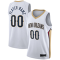 My Store Custom NO.Pelicans Red Fast Break Stitched Jerseys- Statement Edition