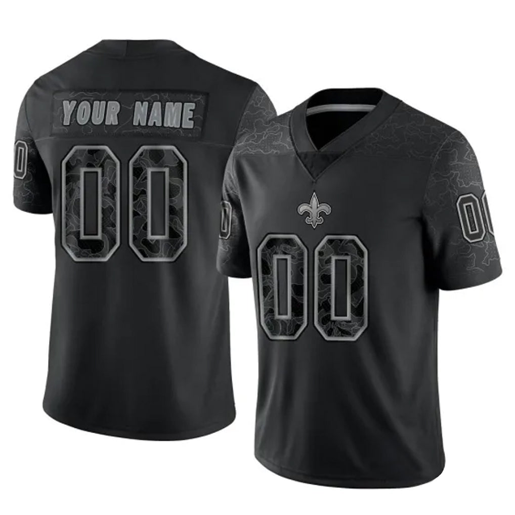 My Store Custom NO.Saints Black Impact Limited Home Game Any Name & Numbers Stitched Jerseys