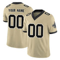 My Store Custom NO.Saints Gold Limited Vapor F.U.S.E. Home Game Any Name & Numbers Stitched Jerseys