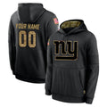 My Store Custom NY.Giants Black Salute to Service Hoodies Limited Game Any Name & Numbers Stitched Jerseys