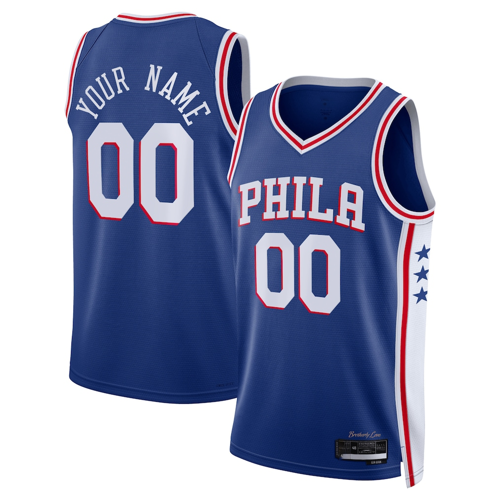 My Store Custom P.76ers Royal 202223 Swingman Jerseys - Icon Edition