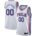 My Store Custom P.76ers White 202021 Swingman Jerseys - Association Edition