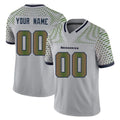 My Store Custom S.Seahawks Grey Limited 2025 Rivalries Collection Home Game Any Name & Numbers Stitched Jerseys