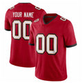 My Store Custom TB.Buccaneers Red Limited Vapor F.U.S.E. Home Game Any Name & Numbers Stitched Jerseys